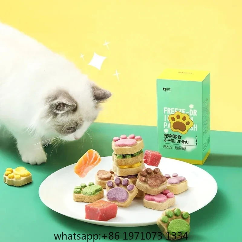 Food Snacks With Protein - Camilan Kucing Beku Kering Tinggi Protein