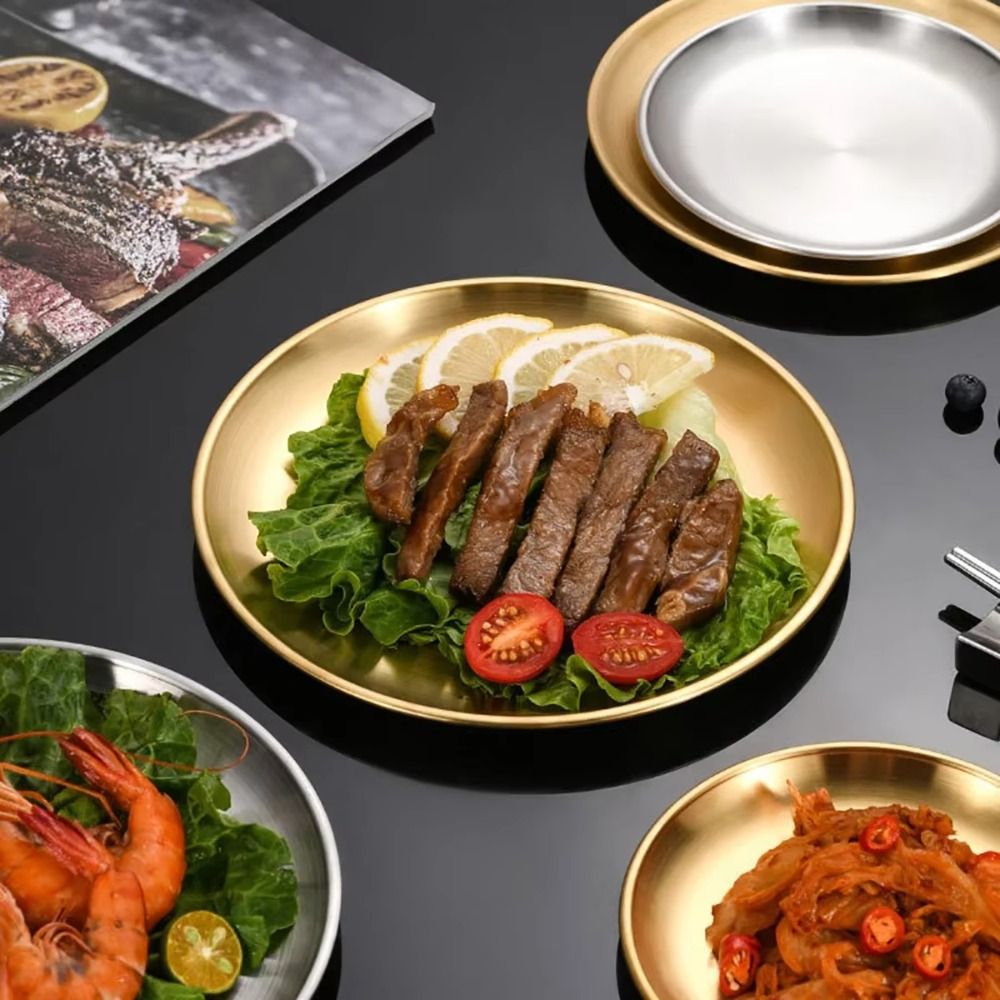 Korean Food Snacks - Piring Makanan Korea Ramah Lingkungan Bahan