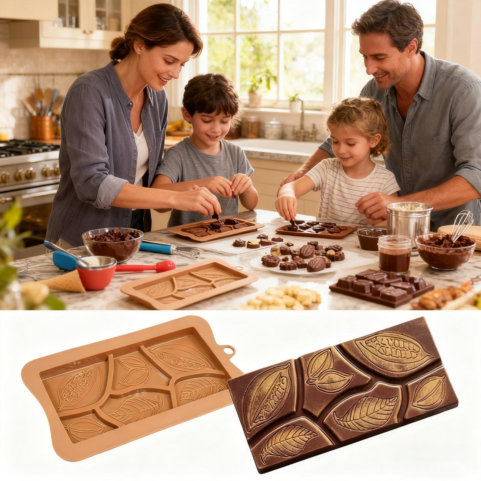 Food Snacks With Protein - Cetakan Cokelat Silikon Food Grade Fleksibel