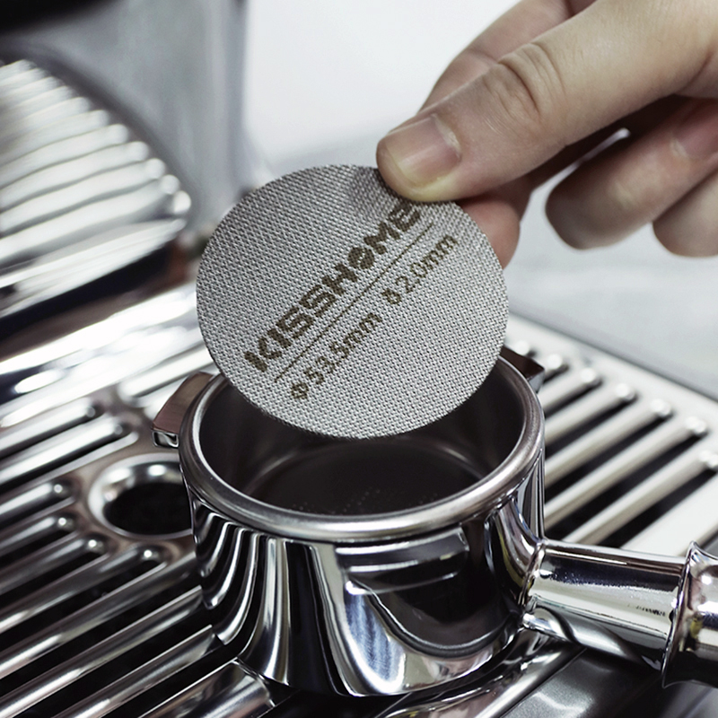 Delonghi Espresso Magnifica - Layar Puck kopi 51mm 53.5mm 58.5mm