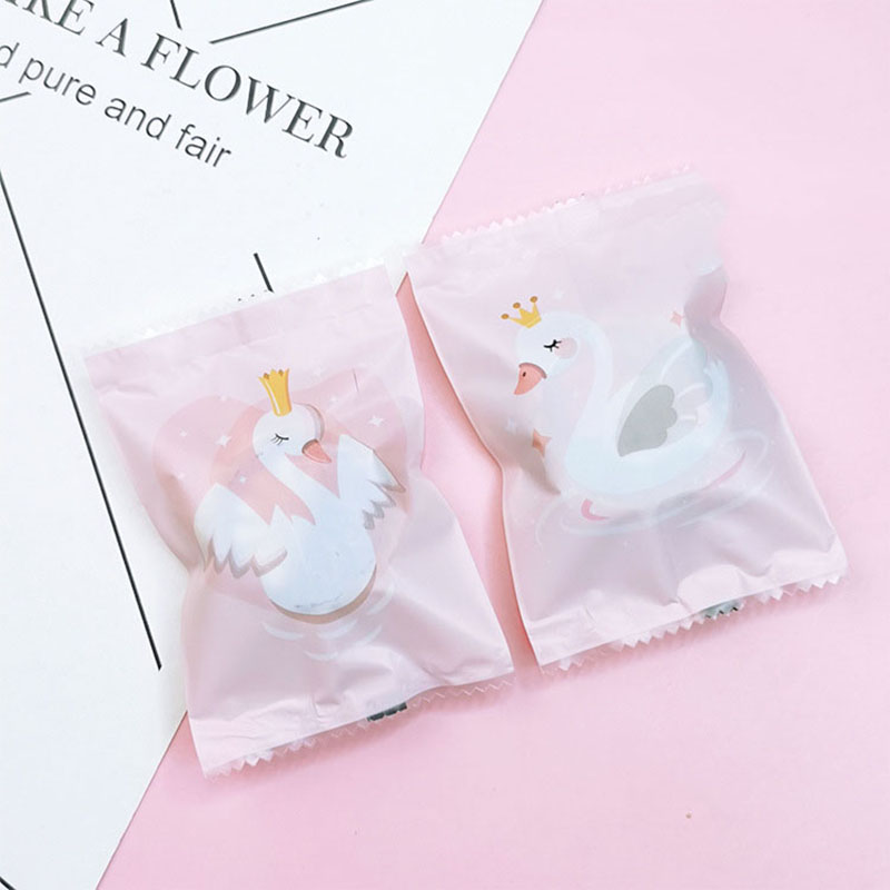 Food Day Snacks - 100 Buah Tas Plastik Berwarna Camilan