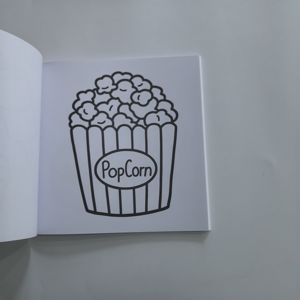 Buku Mewarnai Makanan, Minuman - Food Y Snacks Coloring Book ulasan dan harga