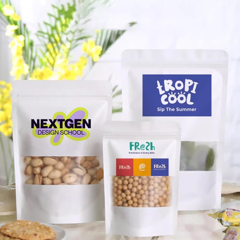 50pcs Kantong Zipper Berdiri S - Food Day Snacks ulasan dan harga