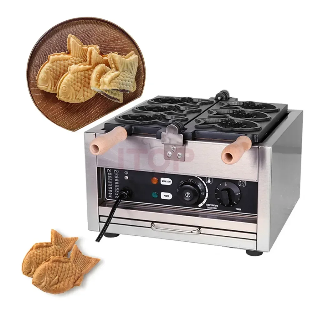 Mesin Pembuat Taiyaki Mulut Te - Korean Food Snacks ulasan dan harga