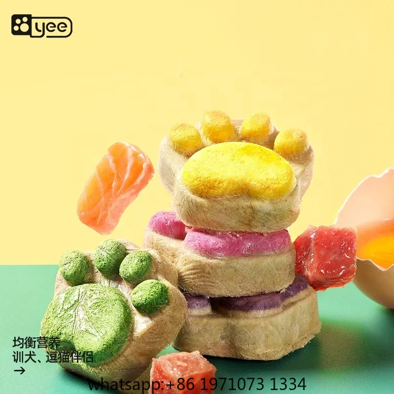 Camilan Kucing Beku Kering Tin - Food Snacks With Protein ulasan dan harga