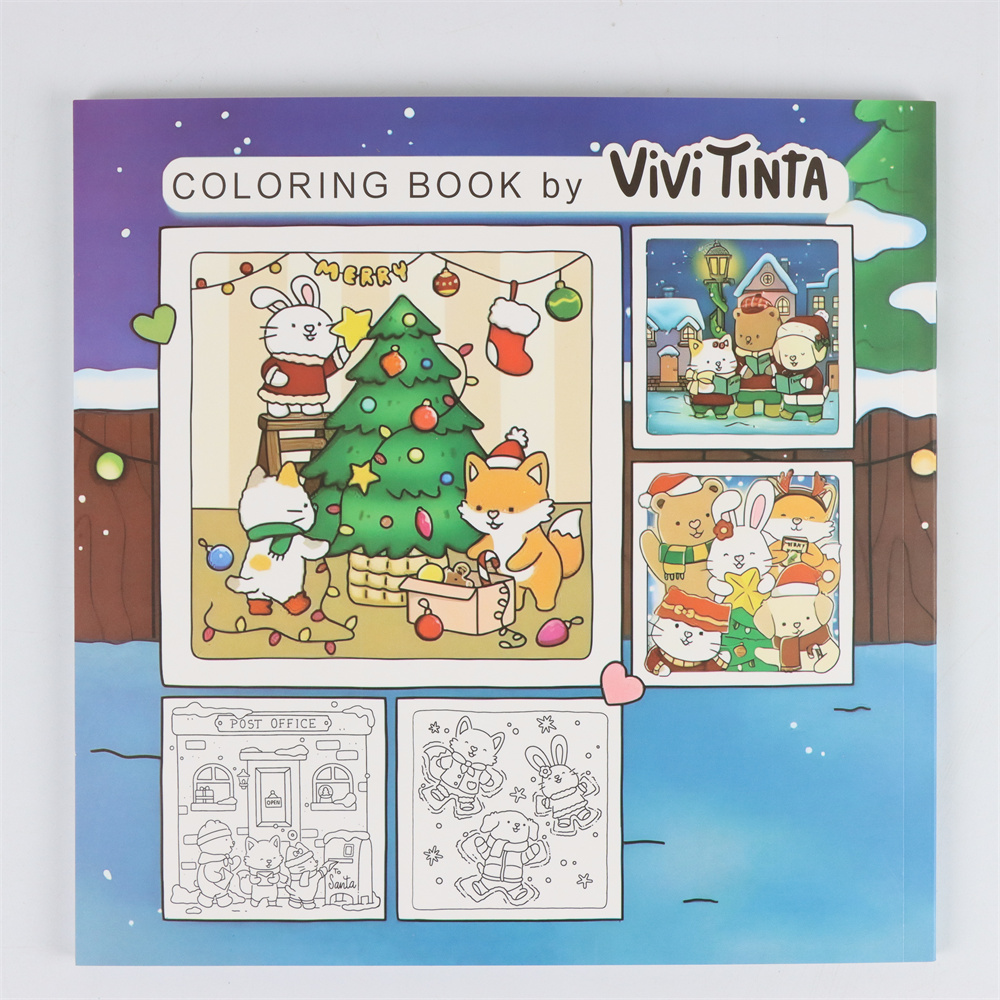 Buku mewarnai Natal Hygge Fuzz - Food Y Snacks Coloring Book ulasan dan harga