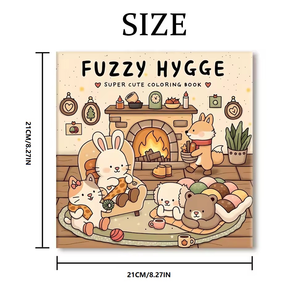 Buku Mewarnai Dewasa FUZZY HYG - Food Y Snacks Coloring Book ulasan dan harga