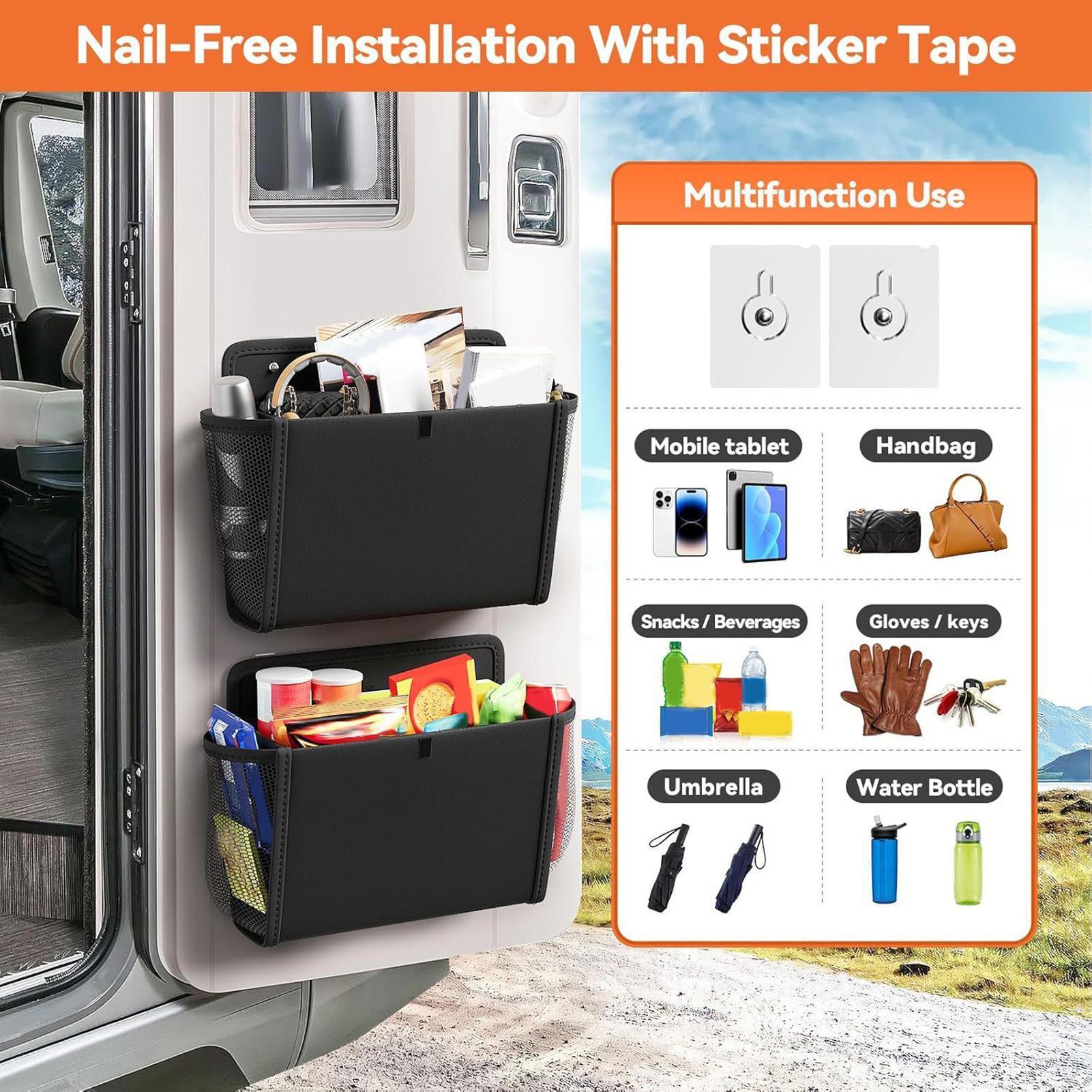 Organizer Penyimpanan Pintu 2  - Rv Snacks & Food Zone Surat Menu ulasan dan harga