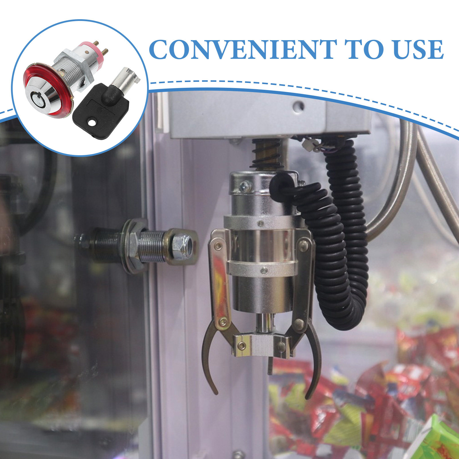 1Set Kunci Mesin Vending Tubul - Rv Snacks & Food Zone Surat Menu ulasan dan harga