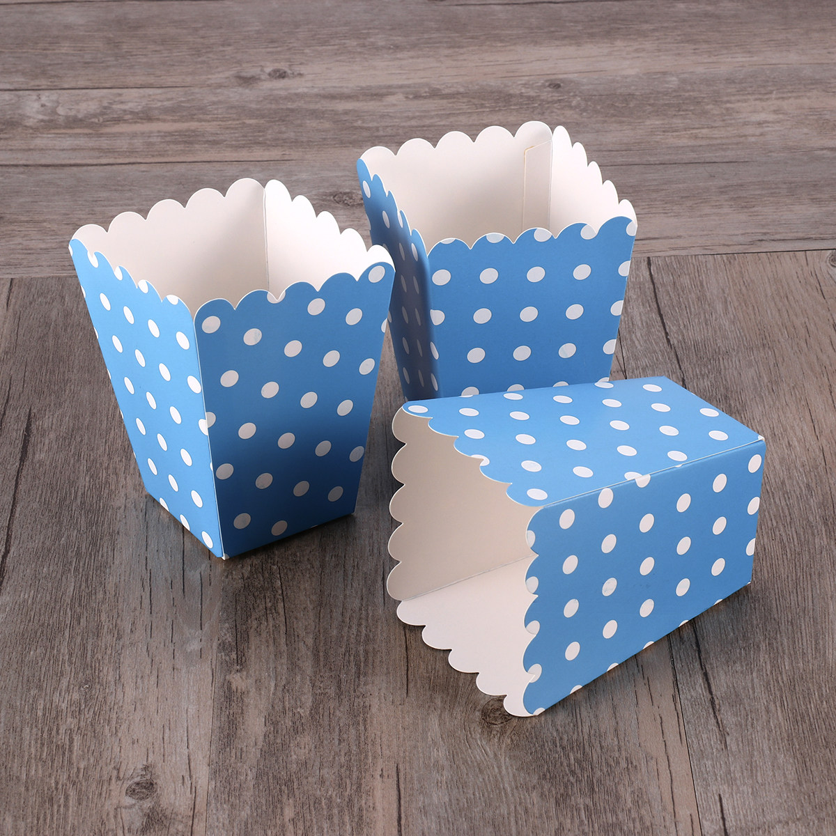 24Pcs Kotak Popcorn Kertas Ram - Food Day Snacks ulasan dan harga