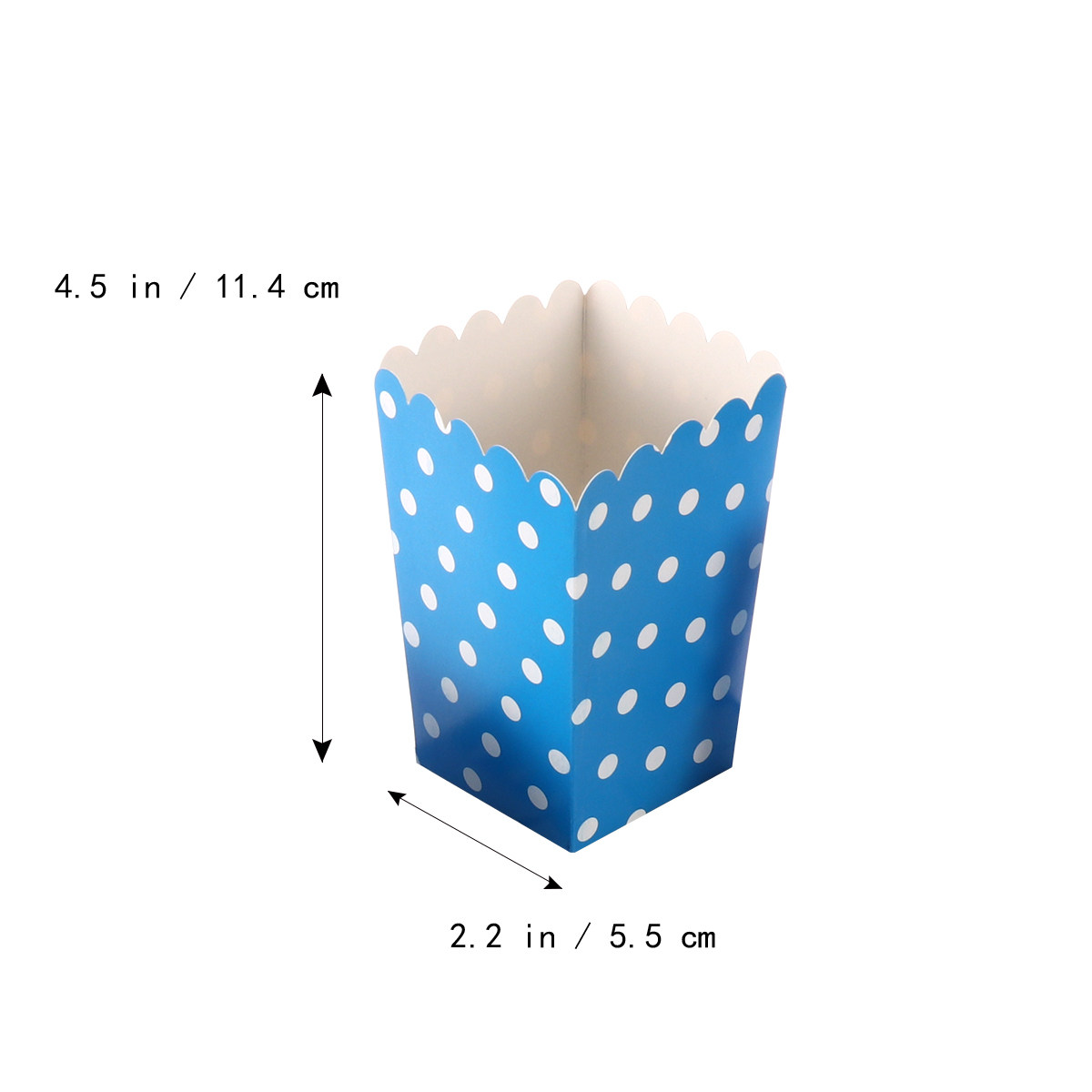 24Pcs Kotak Popcorn Kertas Ram - Food Day Snacks ulasan dan harga