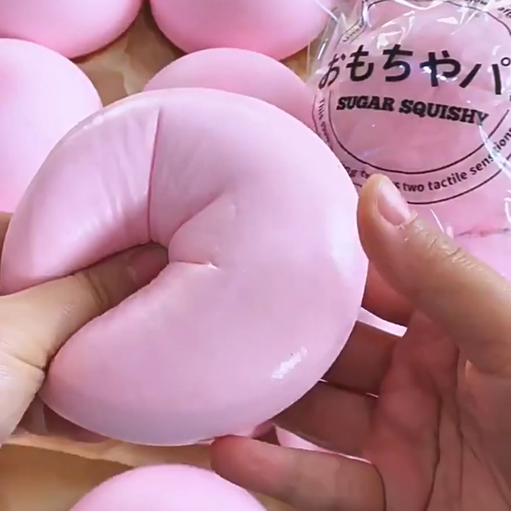Roti Simulasi Bentuk Bun Squis - Korean Food Snacks ulasan dan harga