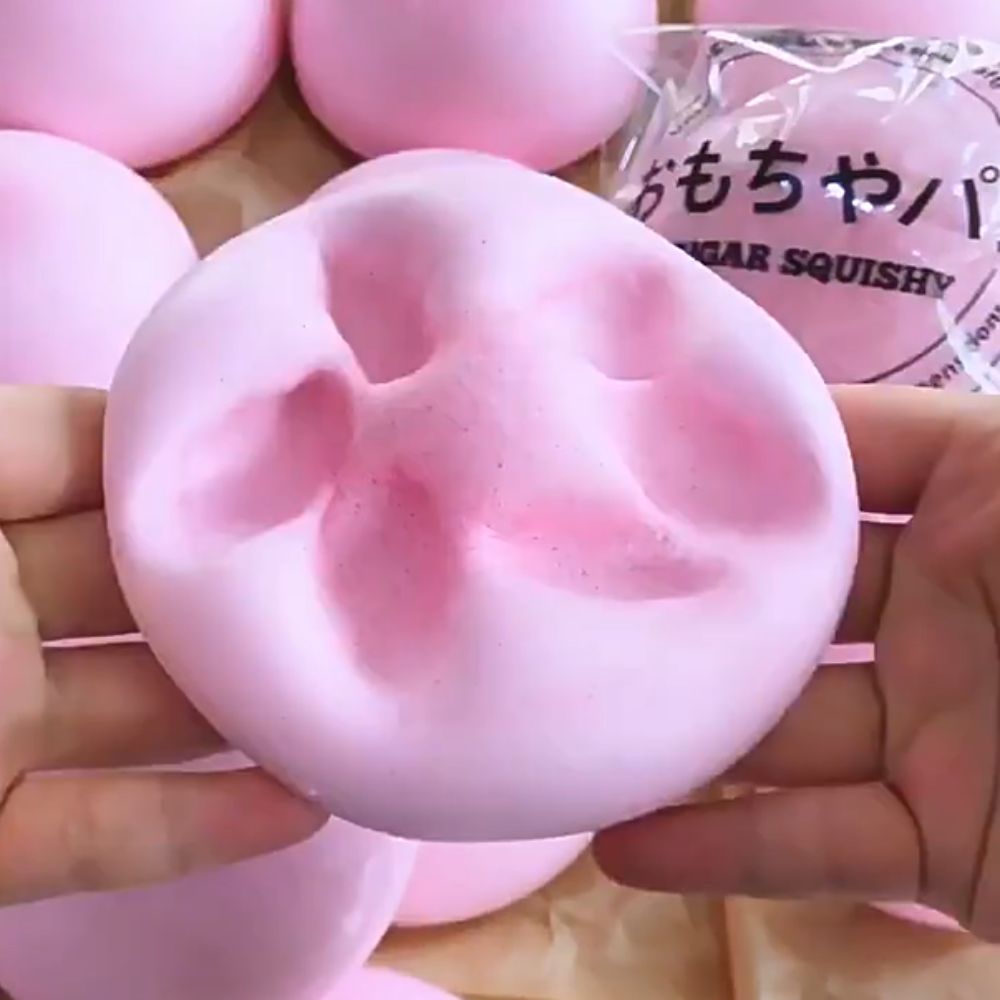 Roti Simulasi Bentuk Bun Squis - Korean Food Snacks ulasan dan harga