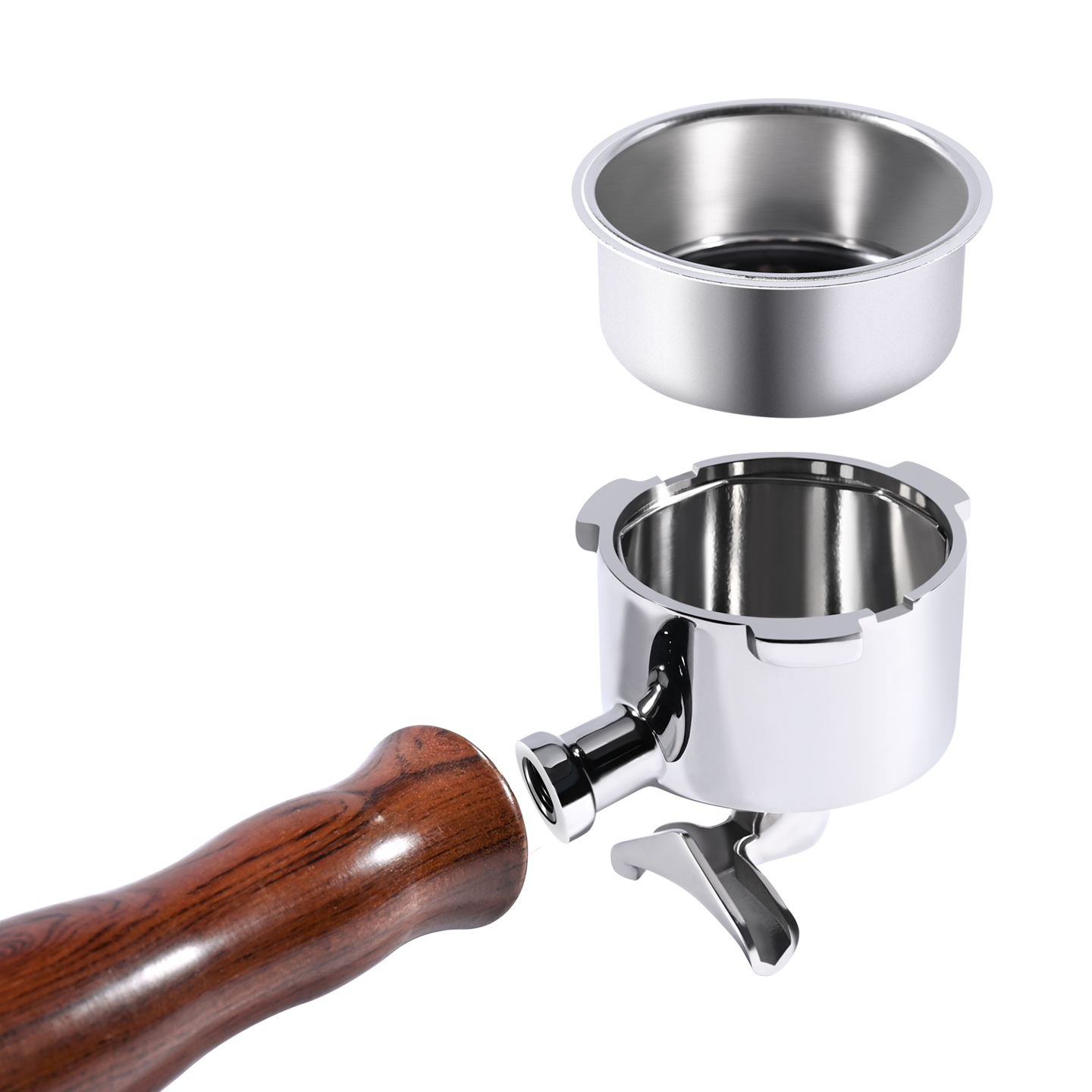 Portafilter Kopi 51mm Double S - Delonghi Espresso Magnifica ulasan dan harga