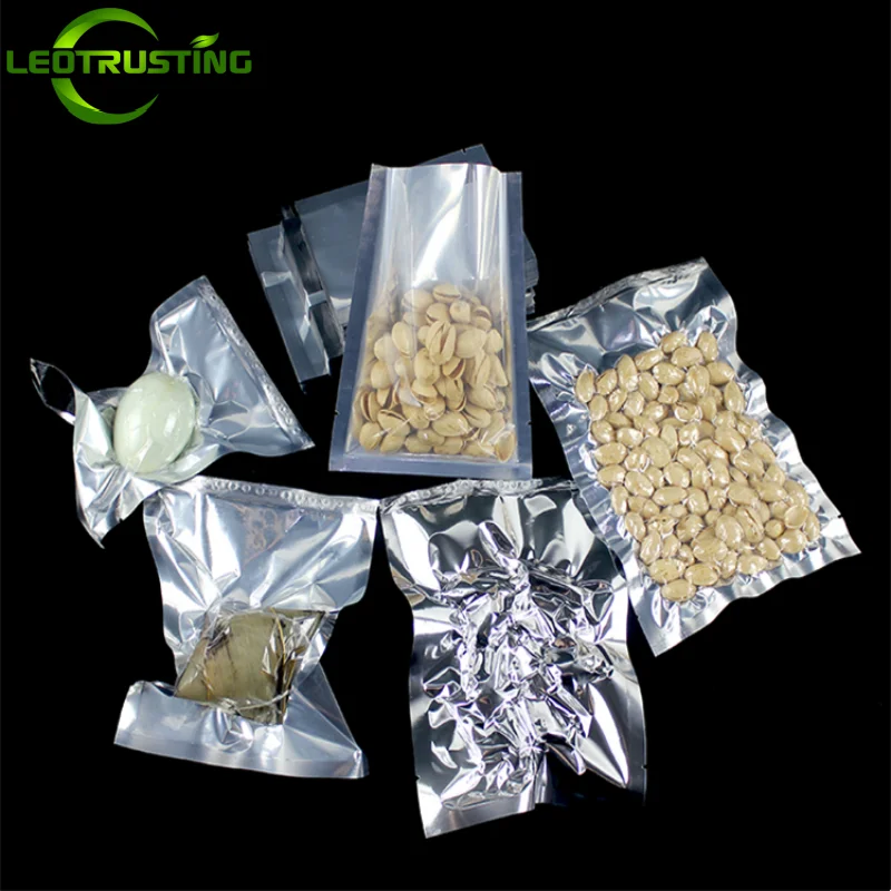 100 Pcs Kantong Plastik Perak  - Food Day Snacks ulasan dan harga
